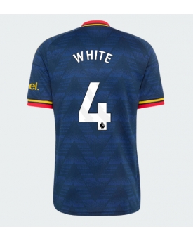 Arsenal Ben White #4 Maglia Gara Trasferta Repliche 2026-27 Maniche Corte